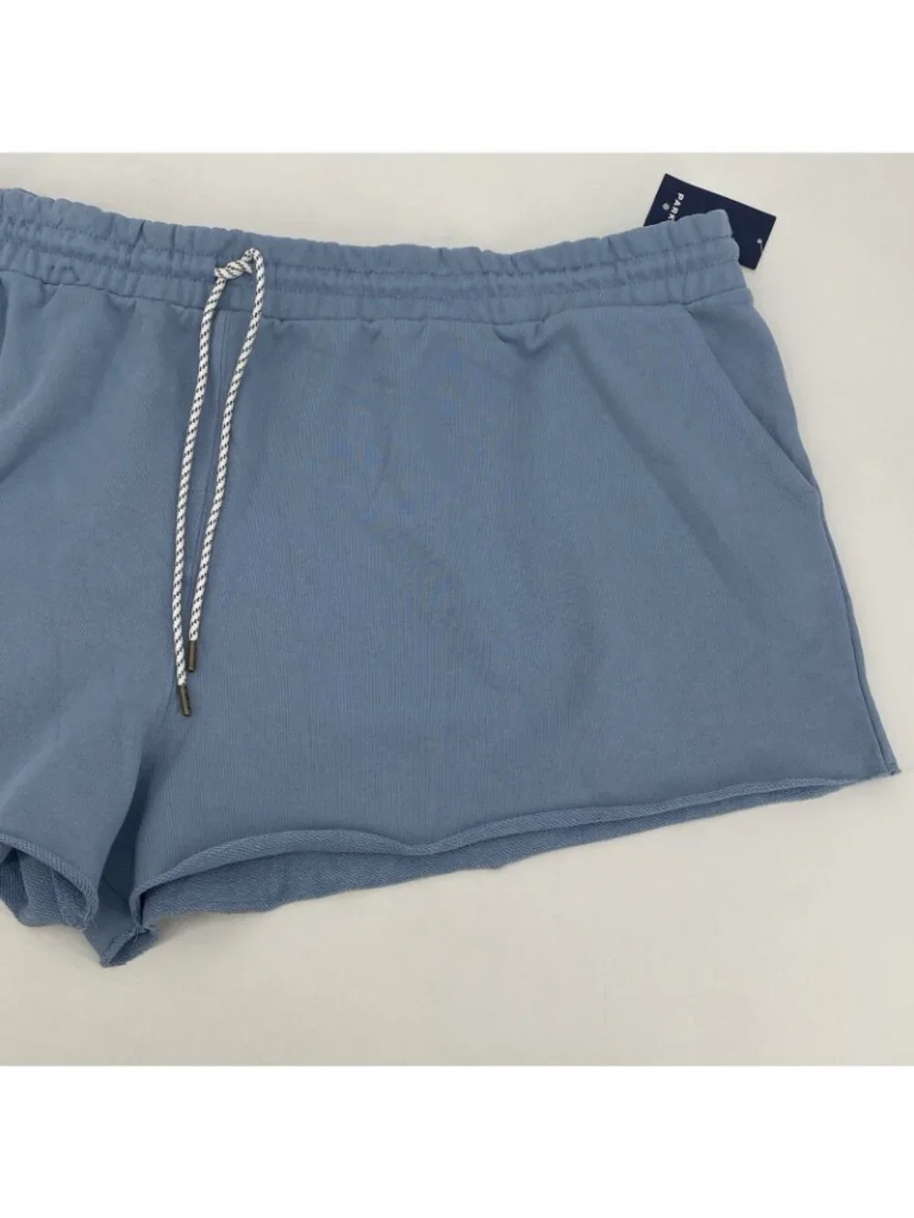 Parke x Target Plus Size 3X Light Blue Mid-Rise Pull-On Sweat Shorts NEW